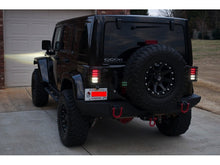 Charger l&#39;image dans la galerie, Spyder Jeep Wrangler 07-15 LED Tail Lights Black ALT-YD-JWA07-LED-BK