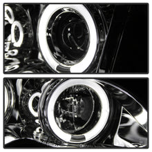 Laden Sie das Bild in den Galerie-Viewer, Spyder BMW E46 3-Series 02-05 4DR Projector Headlights 1PC LED Halo Chrm PRO-YD-BMWE4602-4D-AM-C