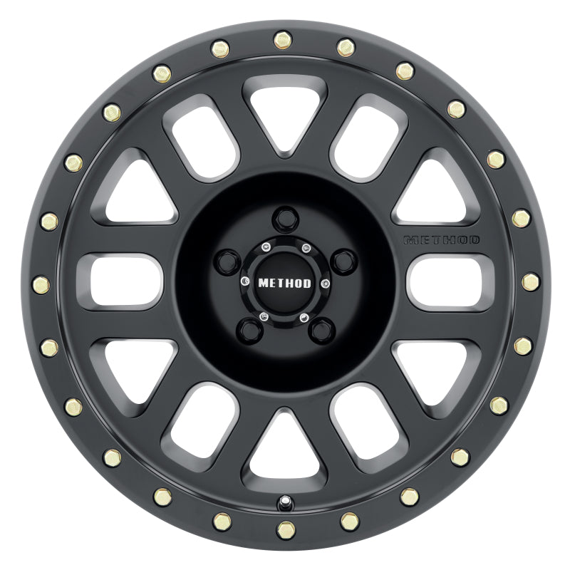 Method MR309 Grid 18x9 +18mm Offset 5x150 116.5mm CB Matte Black Wheel - 2to4wheels