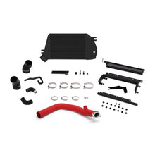 गैलरी व्यूवर में इमेज लोड करें, Mishimoto 2015 Subaru WRX Top-Mount Intercooler Kit - Powder Coated Black &amp; Wrinkle Red Pipes