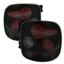 Charger l&#39;image dans la galerie, Spyder Chevy Silverado Stepside 99-04 Euro Style Tail Lights Black Smoke ALT-YD-CS99STS-BSM
