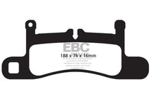 गैलरी व्यूवर में इमेज लोड करें, EBC 12-15 Porsche 911 (991) (Cast Iron Rotor only) 3.4 Carrera Yellowstuff Rear Brake Pads