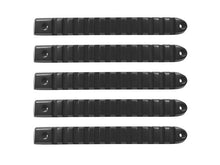 Load image into Gallery viewer, DV8 Offroad 2007-2018 Jeep JK Black Rail Style Door Handle Inserts - Set Of 5