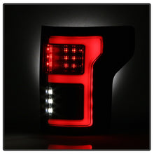 Cargar imagen en el visor de la galería, Spyder 15-18 Ford F-150 LED Tail Lights (w/Blind Spot) - Black Smoke (ALT-YD-FF15015BS-LBLED-BSM)