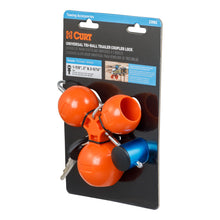 गैलरी व्यूवर में इमेज लोड करें, Curt Universal Tri-Ball Trailer Coupler Lock Fits 1-7/8in / 2in / 2-5/16in