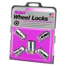 Laden Sie das Bild in den Galerie-Viewer, McGard Wheel Lock Nut Set - 4pk. (Cone Seat) 7/16-20 / 3/4 Hex / 1.46in. Length - Chrome
