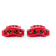 Laden Sie das Bild in den Galerie-Viewer, Power Stop 03-11 Ford Crown Victoria Front Red Calipers w/Brackets - Pair