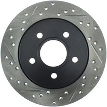 Charger l&#39;image dans la galerie, StopTech 12-15 Ford Focus w/ Rear Disc Brakes Rear Right Slotted &amp; Drilled Rotor