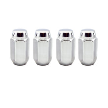 Laden Sie das Bild in den Galerie-Viewer, McGard Hex Lug Nut (Cone Seat) M14X1.5 / 22mm Hex / 1.635in. Length (4-Pack) - Chrome