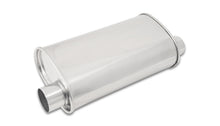 Carica l&#39;immagine nel visualizzatore di Gallery, Vibrant StreetPower Oval Muffler 5in x 9in x 15in - 2.5&quot; inlet/outlet (Offset-Offset Same Side)