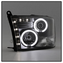 Carica l&#39;immagine nel visualizzatore di Gallery, Spyder Dodge Ram 1500 09-14 Projector Headlights Halogen- CCFL Halo LED - Blk PRO-YD-DR09-CCFL-BK