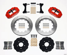 गैलरी व्यूवर में इमेज लोड करें, Wilwood Narrow Superlite 6R Front Hat Kit 14.00in Red Mitsubishi EVO VIII