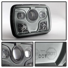 Load image into Gallery viewer, Xtune Rectangular SeaLED Beam 7X6 Inch LED Headlights ( High/Low Beam ) Black PRO-JH-7X6LED-HL-BK