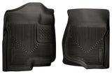 Husky Liners 2007-2012 GM Silverado/Tahoe/Suburban/Escalade X-Act Contour Black Floor Liners