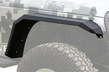 Laden Sie das Bild in den Galerie-Viewer, Iron Cross 2020 Jeep Gladiator Fender Flare Set - Rear - Matte Black