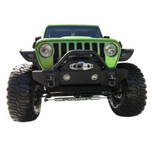 Charger l&#39;image dans la galerie, Rampage 2007-2018 Jeep Wrangler(JK) Recovery Bumper Stubby Front - Black