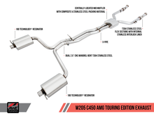 Charger l&#39;image dans la galerie, AWE Tuning Mercedes-Benz W205 C450 AMG / C400 Touring Edition Exhaust
