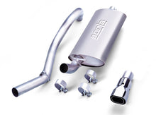 Charger l&#39;image dans la galerie, Borla 97-99 Jeep Wrangler 2.5/4.0L w/o Hitch Cat-Back 2.25in Single Sqr Angle Cut Phntm Rear