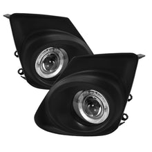 Carica l&#39;immagine nel visualizzatore di Gallery, Spyder Toyota Corolla 11-13 Halo Projector Fog Lights w/Switch Clear FL-P-TCO2011-HL