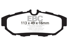 Laden Sie das Bild in den Galerie-Viewer, EBC 10-14 Ford Mustang 3.7 Redstuff Rear Brake Pads