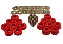 Charger l'image dans la galerie, Energy Suspension Gm Body Mount Set W/Hardware - Red