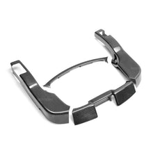Carica l&#39;immagine nel visualizzatore di Gallery, Seibon 09-14 Nissan GTR Carbon Fiber Center Gauge Bezel Set (4 pcs)