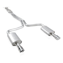 Carica l'immagine nel visualizzatore di Gallery, Stainless Works 2010-18 Ford Taurus SHO V6 2-1/2in Catback Chambered Mufflers X-Pipe