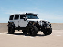 Laden Sie das Bild in den Galerie-Viewer, Road Armor 07-18 Jeep Wrangler JK Stealth Front Winch Bumper w/Bar Guard Mid Width - Tex Blk