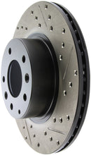 Laden Sie das Bild in den Galerie-Viewer, StopTech Slotted &amp; Drilled Sport Brake Rotor