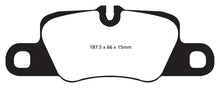 गैलरी व्यूवर में इमेज लोड करें, EBC 12-15 Porsche 911 (991) (Cast Iron Rotor only) 3.8 Carrera S Yellowstuff Rear Brake Pads