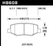 गैलरी व्यूवर में इमेज लोड करें, Hawk LTS Street Brake Pads