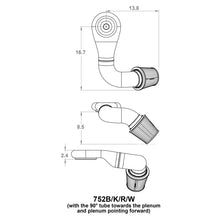 Cargar imagen en el visor de la galería, Spectre Plenum Kit Low w/Driver Side 45/90 Degree Tube