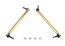गैलरी व्यूवर में इमेज लोड करें, Whiteline 10+ Chevy Camaro FR Coupe Front Sway Bar - Link Assy H/D Adj Steel Ball (360mm C to C)