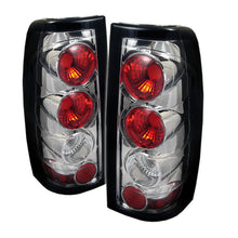 Carica l&#39;immagine nel visualizzatore di Gallery, Spyder Chevy Silverado 1500 99-02 Euro Tail Lights G2 Version Chrm ALT-YD-CS99-G2-C