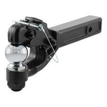 Carica l&#39;immagine nel visualizzatore di Gallery, Curt Receiver-Mount Ball &amp; Pintle Combo (2in Shank 2-5/16in Ball 12000lbs)