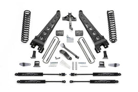 Fabtech 08-10 Ford F450/550 4WD 6in Radius Arm System w/Stealth Shocks