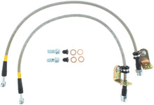 Charger l&#39;image dans la galerie, StopTech 03-08 Hyundai Tiburon Front Stainless Steel Brake Lines