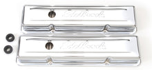 गैलरी व्यूवर में इमेज लोड करें, Edelbrock Valve Cover Signature Series Chevrolet 1959-1986 262-400 CI V8 Low Chrome