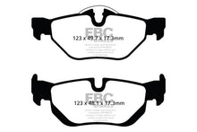 गैलरी व्यूवर में इमेज लोड करें, EBC 13+ BMW X1 2.0 Turbo (28i) Yellowstuff Rear Brake Pads