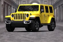 Laden Sie das Bild in den Galerie-Viewer, Rally Armor 18-22 Jeep JL Wrangler Black UR Mud Flap w/ White Logo