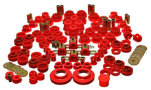 Laden Sie das Bild in den Galerie-Viewer, Energy Suspension 97-06 Jeep Wrangler TJ Red Hyper-Flex Master Bushing Set