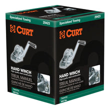 Carica l&#39;immagine nel visualizzatore di Gallery, Curt Hand Winch (900lbs 6-1/2in Handle)