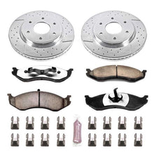 Carica l&#39;immagine nel visualizzatore di Gallery, Power Stop 90-99 Jeep Cherokee Front Z36 Truck &amp; Tow Brake Kit