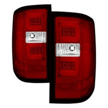Cargar imagen en el visor de la galería, Spyder Chevy Silverado 2016-2017 Light Bar LED Tail Lights - Red Clear ALT-YD-CS16-LED-RC