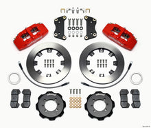 गैलरी व्यूवर में इमेज लोड करें, Wilwood Dynapro 6 Front Hat Kit 12.19in Red 2012 Fiat 500 w/ Lines
