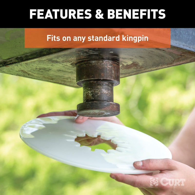 Curt 10in 5th Wheel Lube Plates (25-Pack)