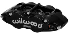 Carica l&#39;immagine nel visualizzatore di Gallery, Wilwood Caliper-Narrow Superlite 6R-RH - Black 1.38/1.12/1.12in Pistons 1.10in Disc