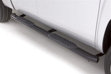 Laden Sie das Bild in den Galerie-Viewer, Lund 03-09 Dodge Ram 2500 Quad Cab 4in. Oval Curved Steel Nerf Bars - Black
