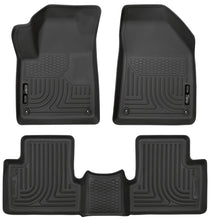Carica l'immagine nel visualizzatore di Gallery, Husky Liners 2015 Jeep Cherokee WeatherBeater Combo Black Floor Liners - 2to4wheels