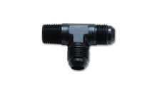 Charger l&#39;image dans la galerie, Vibrant -4AN x 1/8in NPT Flare to Pipe On Run Tee Adapter Fitting - Aluminum